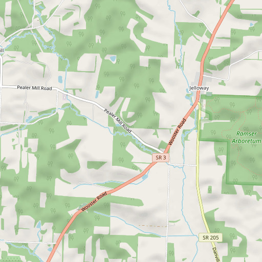 OpenStreetMap map of School Number 4 (historical), OH
