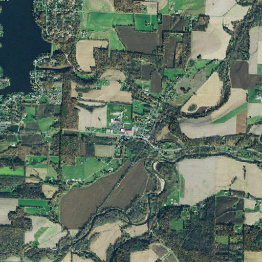 Aerial imagery of School Number 5 (historical), OH