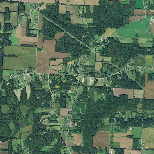 Aerial imagery of School Number 5 (historical), OH
