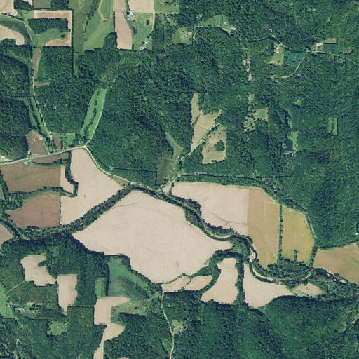 Aerial imagery of School Number 7 (historical), OH