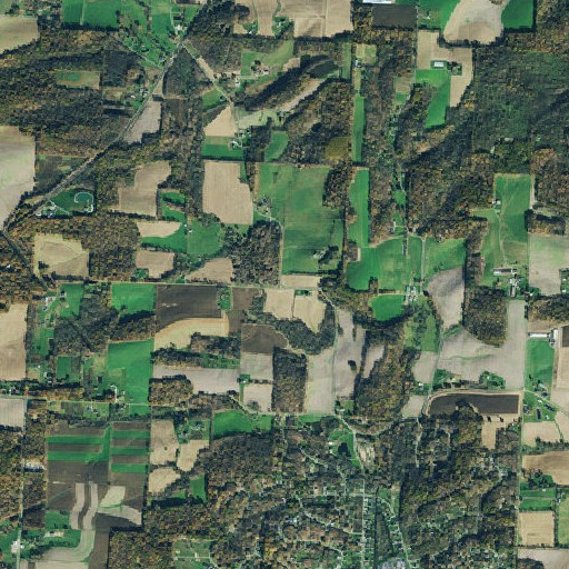 Aerial imagery of School Number 7 (historical), OH