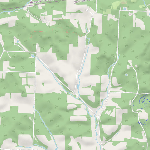 OpenStreetMap map of School Number 8 (historical), OH