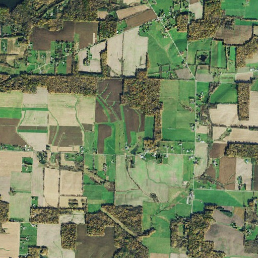 Aerial imagery of Spring Farm (historical), OH