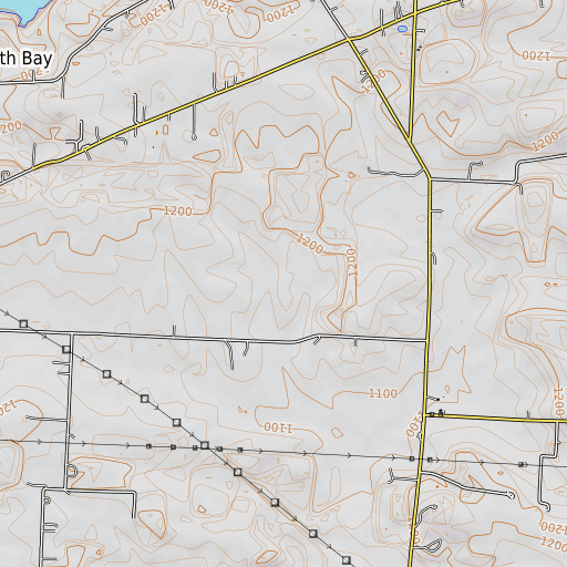 OpenTopoMap map of Spring Farm (historical), OH