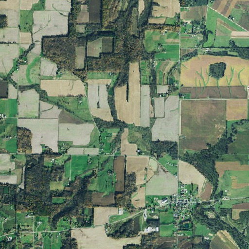Aerial imagery of Tomaky Branch, OH