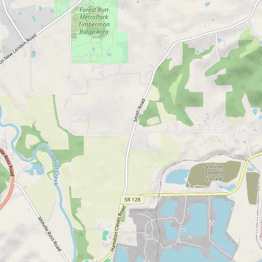 OpenStreetMap map of School Number 2 (historical), OH