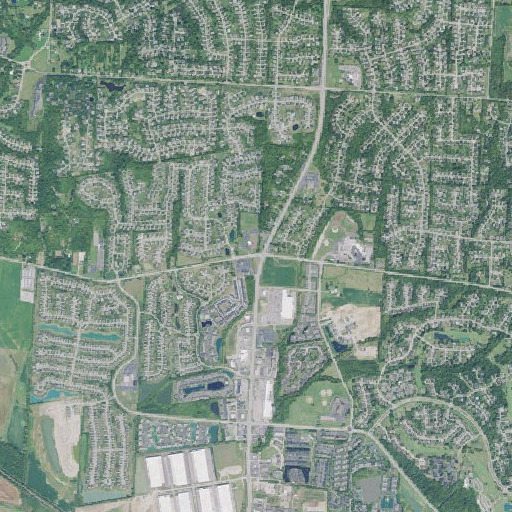 Aerial imagery of School Number 6 (historical), OH