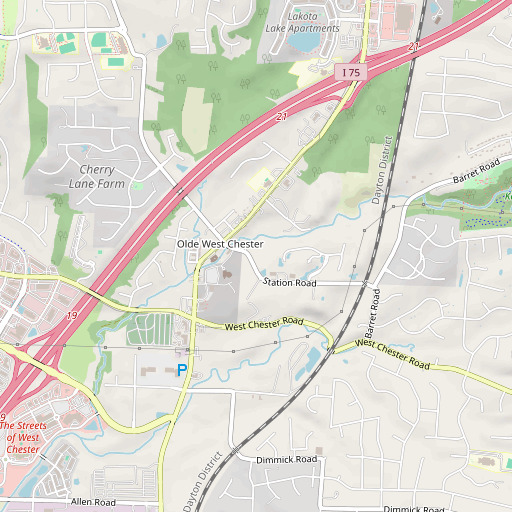 OpenStreetMap map of School Number 3 (historical), OH
