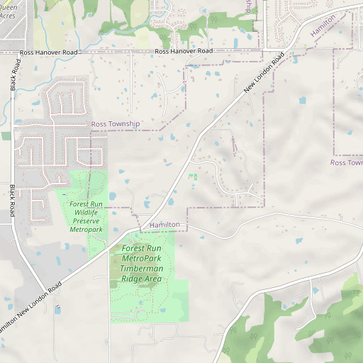 OpenStreetMap map of School Number 1 (historical), OH