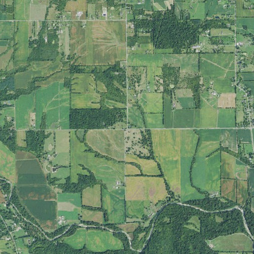 Aerial imagery of School Number 7 (historical), OH