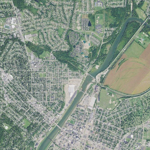Aerial imagery of River View, OH