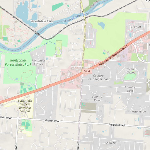OpenStreetMap map of School Number 12 (historical), OH