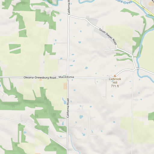 OpenStreetMap map of School Number 4 (historical), OH