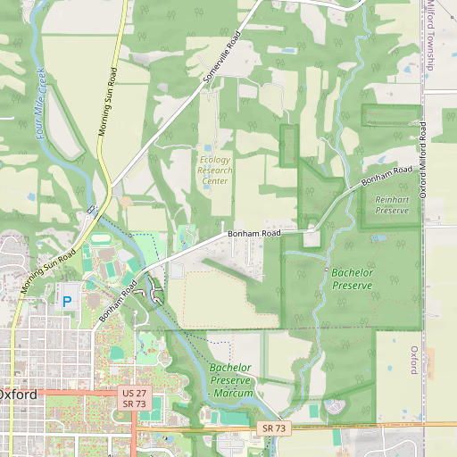 OpenStreetMap map of School Number 6 (historical), OH
