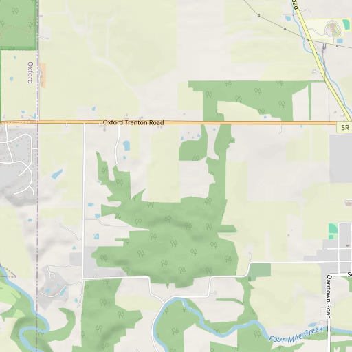 OpenStreetMap map of School Number 4 (historical), OH