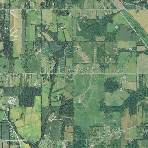 Aerial imagery of School Number 9 (historical), OH