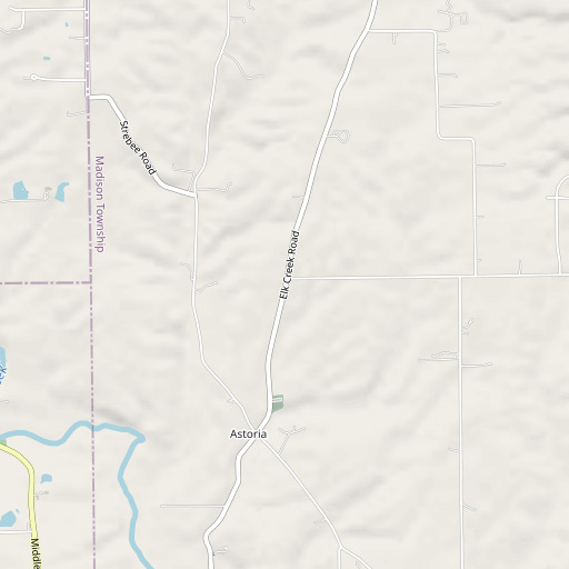 OpenStreetMap map of School Number 3 (historical), OH