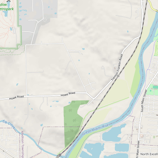 OpenStreetMap map of School Number 7 (historical), OH