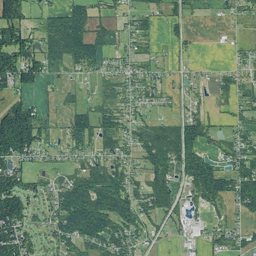 Aerial imagery of School Number 1 (historical), OH