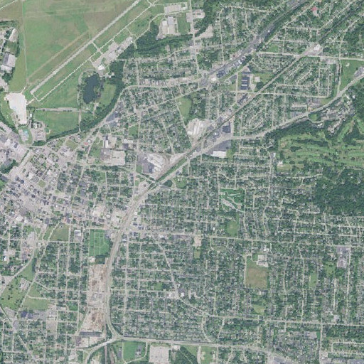Aerial imagery of Miami Park, OH