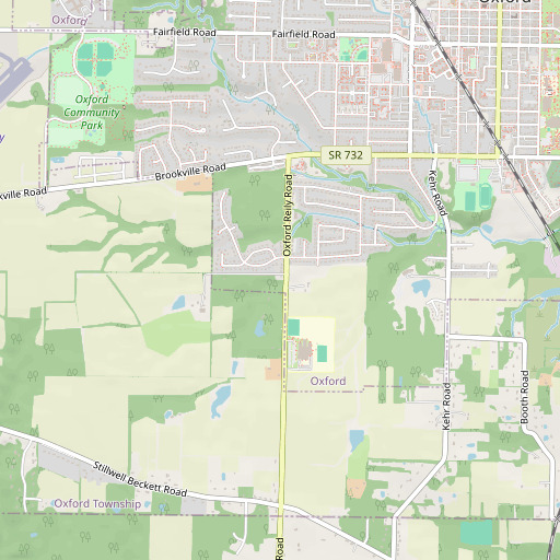 OpenStreetMap map of School Number 9 (historical), OH