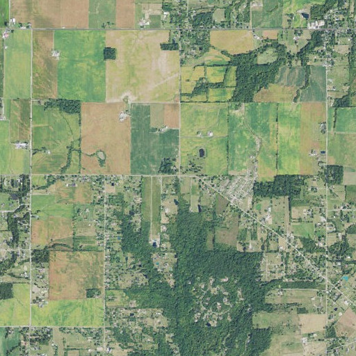 Aerial imagery of School Number 1 (historical), OH