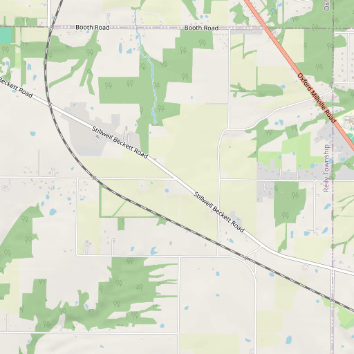 OpenStreetMap map of School Number 1 (historical), OH