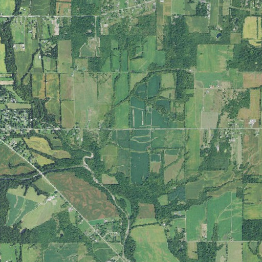 Aerial imagery of School Number 11 (historical), OH