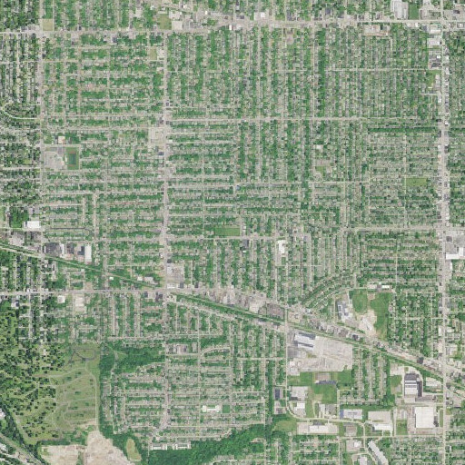 Aerial imagery of Robert H Jamison Junior High School, OH