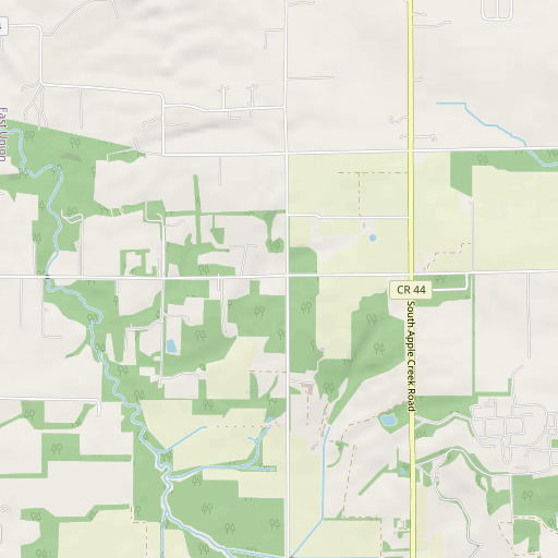 OpenStreetMap map of School Number 4 (historical), OH