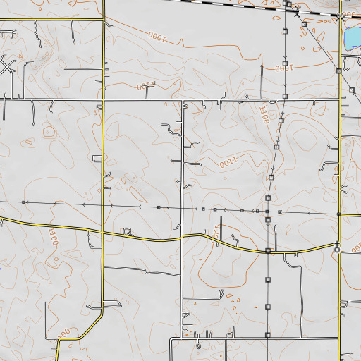 OpenTopoMap map of School Number 5 (historical), OH
