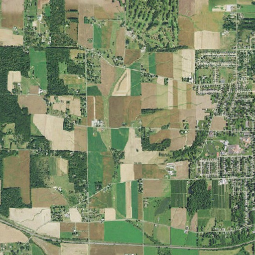 Aerial imagery of Enterprise Farm, OH