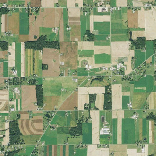 Aerial imagery of School Number 4 (historical), OH