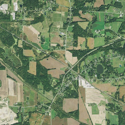 Aerial imagery of Richvalley Farm, OH
