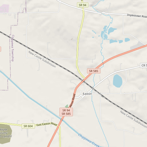 OpenStreetMap map of Richvalley Farm, OH
