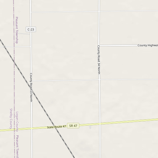 OpenStreetMap map of School Number 7 (historical), OH