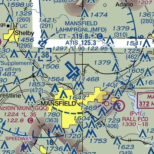 FAA VFR chart of Airport Park, OH