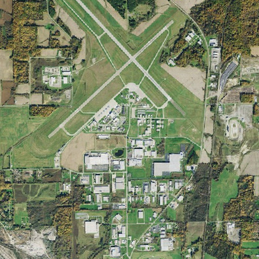 Aerial imagery of Airport Park, OH