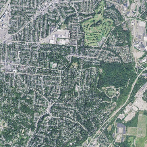 Aerial imagery of Observatory Historic District, OH
