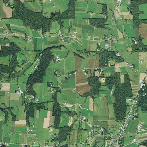 Aerial imagery of Peters School (historical), OH