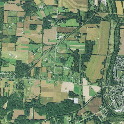 Aerial imagery of Tiger Mine, OH