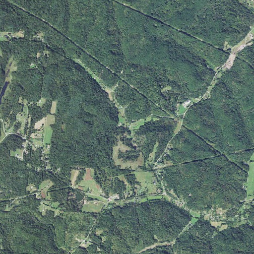Aerial imagery of Bennett Hollow, OH