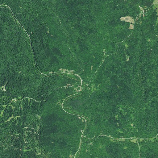 Aerial imagery of Marietta Run, OH