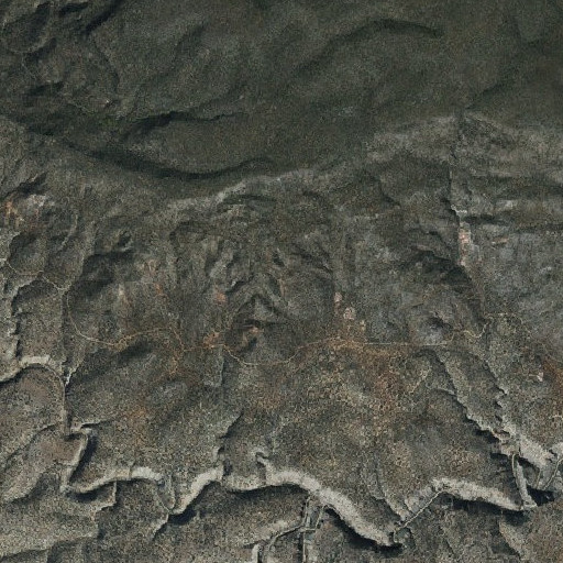 Aerial imagery of Salt Spring, AZ