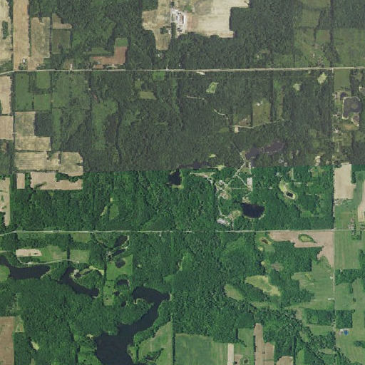 Aerial imagery of Lake C Dam, OH