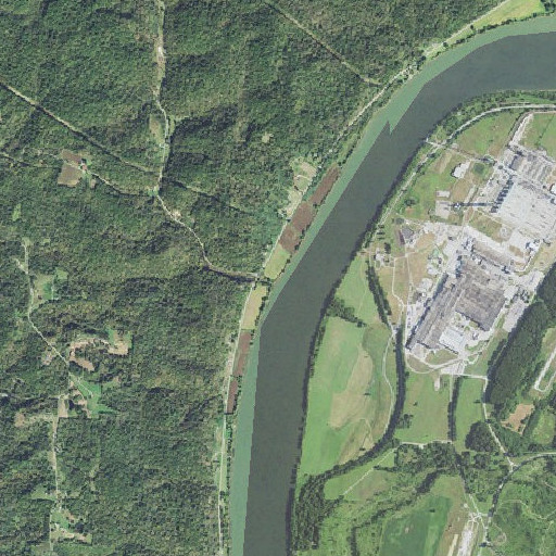 Aerial imagery of Tanner Run, OH
