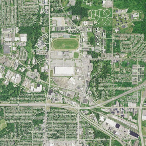 Aerial imagery of Randall Racetrack, OH
