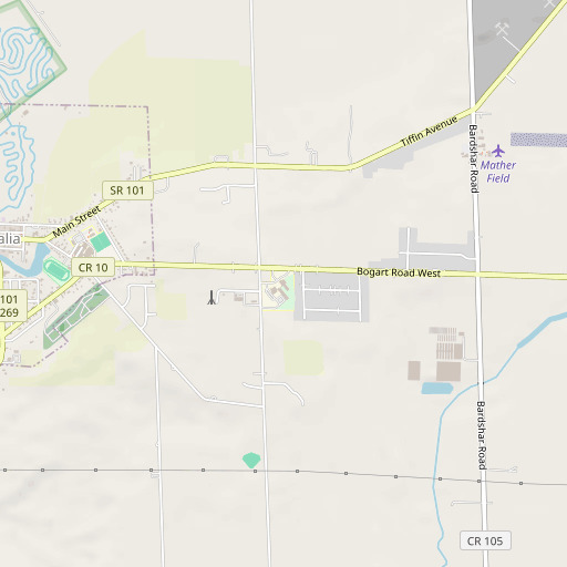 OpenStreetMap map of Margaretta Elementary School, OH