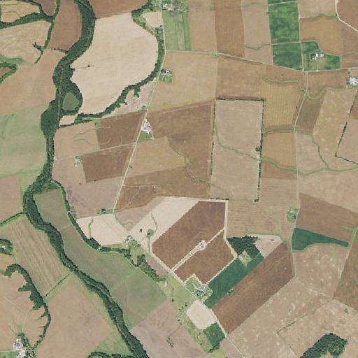 Aerial imagery of Pecks Ford, OH