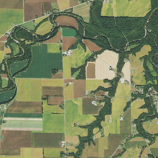 Aerial imagery of WVAC-AM (Norwalk), OH